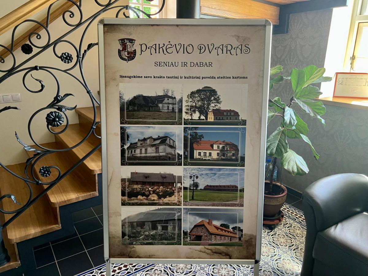 Pakevio Dvaras - Pakevis Manor Kelme Buitenkant foto